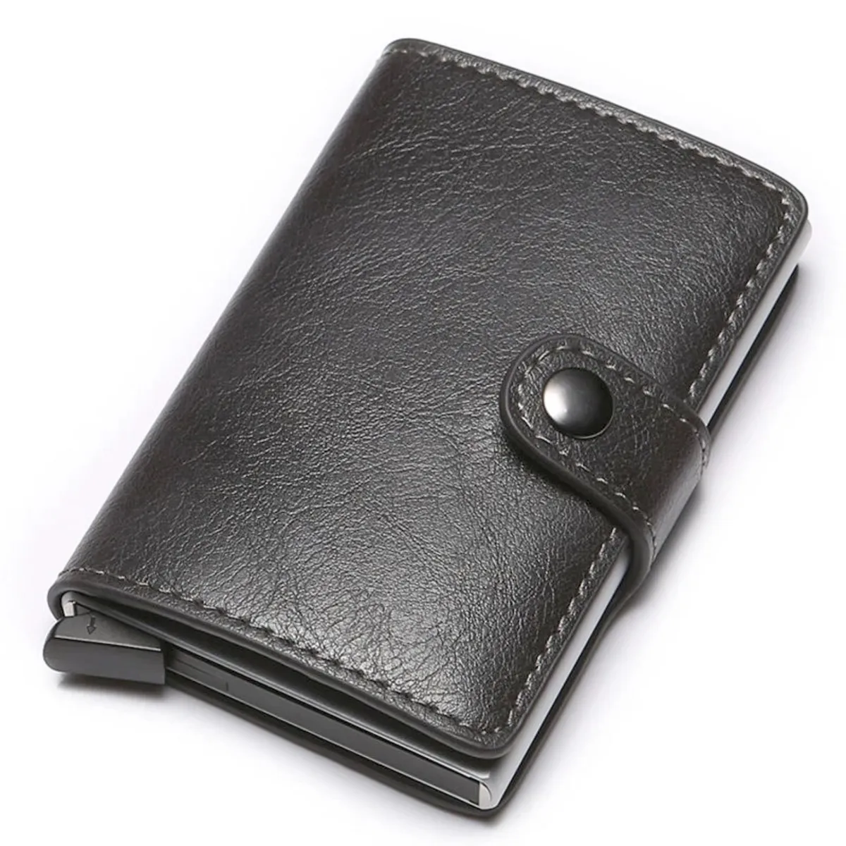 GENERICO - Billetera Tarjetero RFID Antirrobo Cuero PU