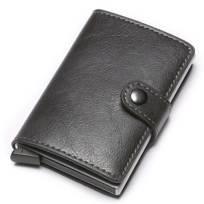 GENERICO - Billetera Tarjetero RFID Antirrobo Cuero PU