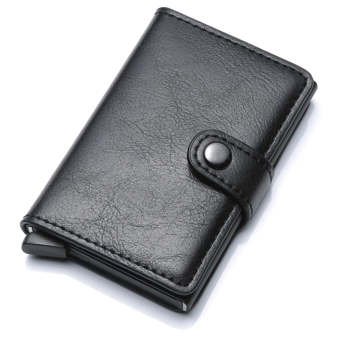 GENERICO - Billetera Tarjetero RFID Antirrobo Cuero PU