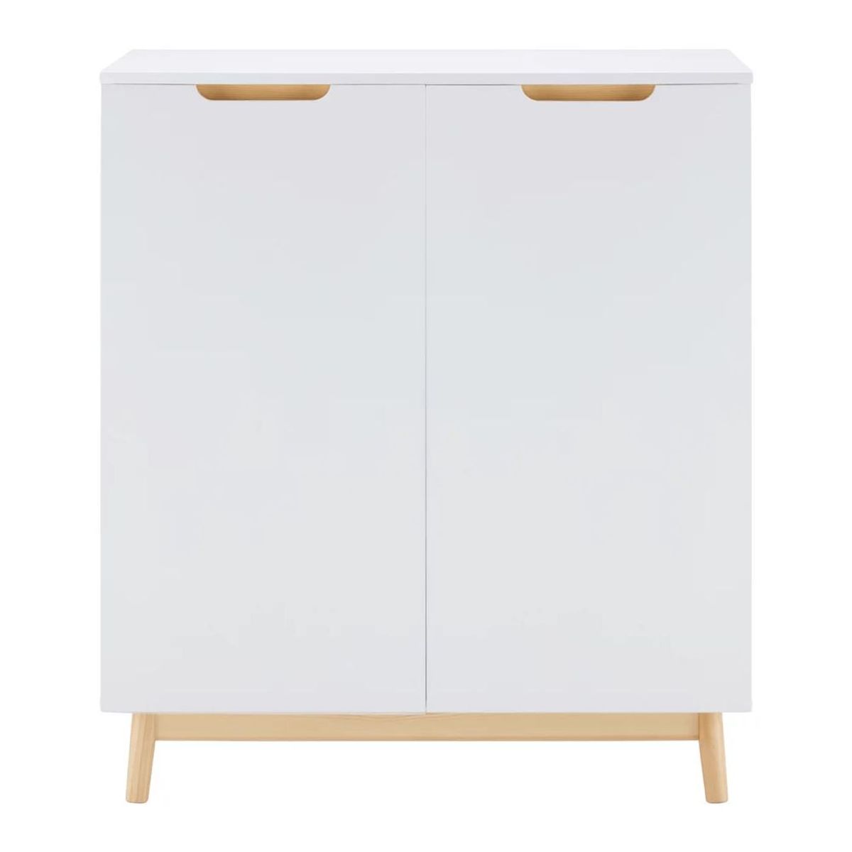 TU MESITA - Aparador 2 Puertas Apolo Color Blanco/Haya TU MESITA
