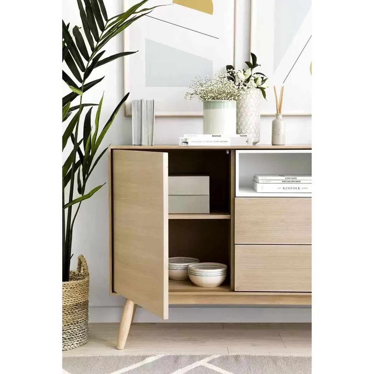 GENERICO - Aparador Contemporáneo Atocha Duna 150cm TU MESITA