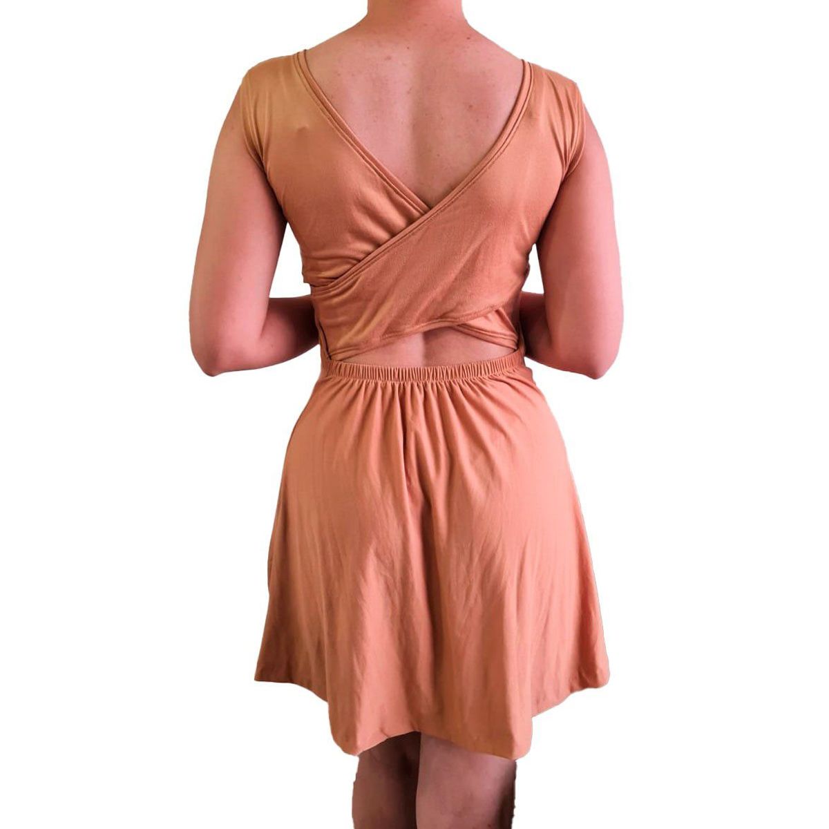 GENERICO - Vestido mujer jazmín - Nathalie Love It - Camel