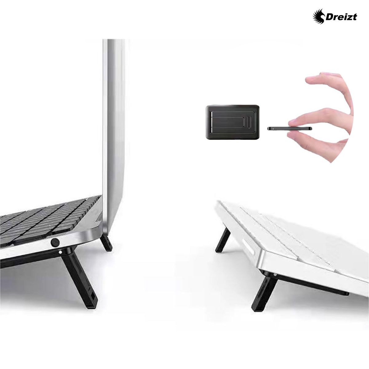 DREIZT - Mini Soporte Plegable para Laptop Tablet Celular ADC210013