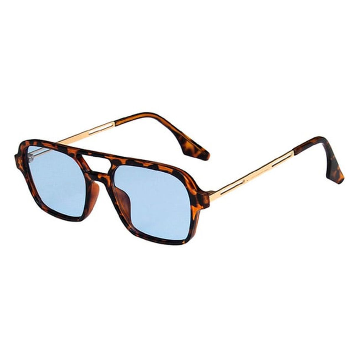 LA TIENDA 88 JOYAS Y ACCESORIOS - La Tienda 88 - Lentes De Sol Mujer Retro Leopardo - Azul