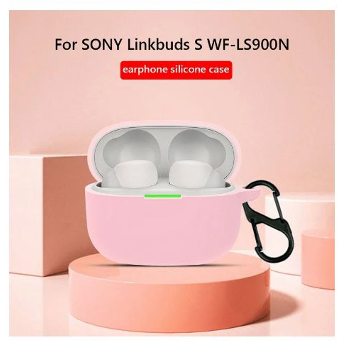 GENERICO - Funda de Silicona Para Xiaomi Redmi Buds 5 Pro - Rosado