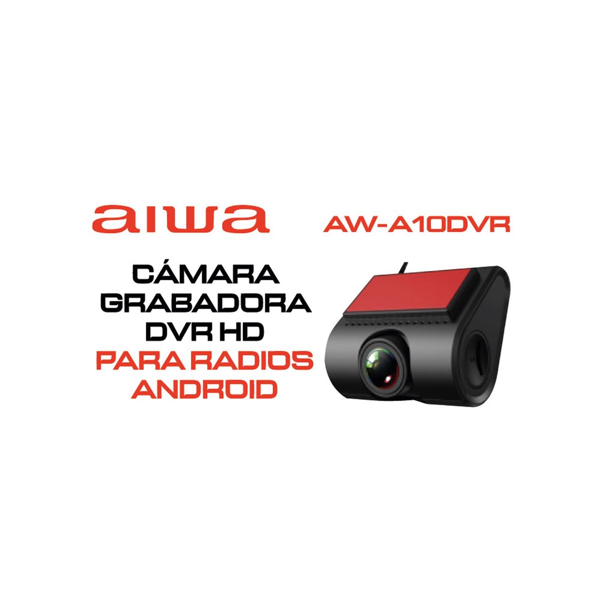 AIWA - Cámara Grabadora DVR HD AIWA para Radios Android AW-A100DVR