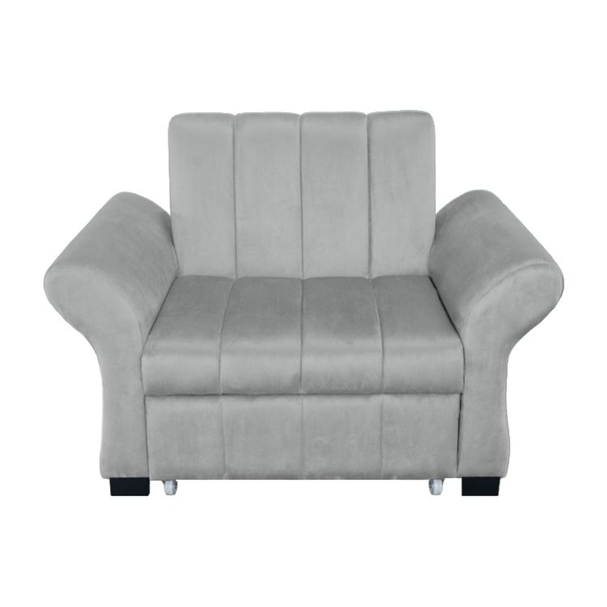 BARAKA HOME - Sofa Cama Vancouver 1 Plz - Gris Claro