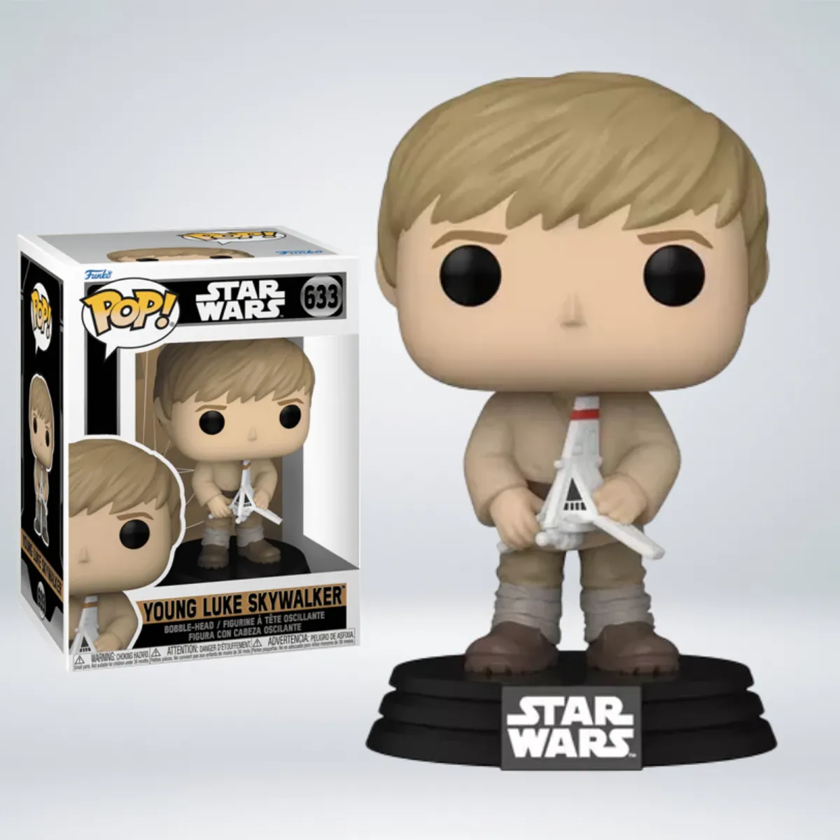 FUNKO - FUNKO POP STAR WARS - YOUNG LUKE SKYWALKER 633