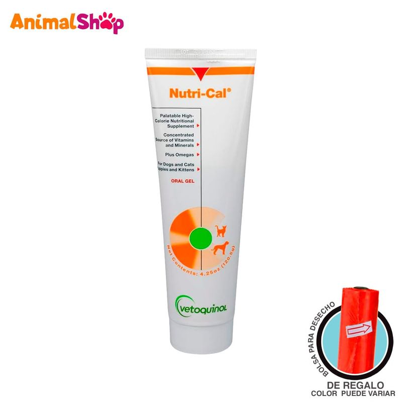VETOQUINOL - Vetoquinol Nutri-Cal Suplemento Para Perros Y Gatos 4.2 Oz