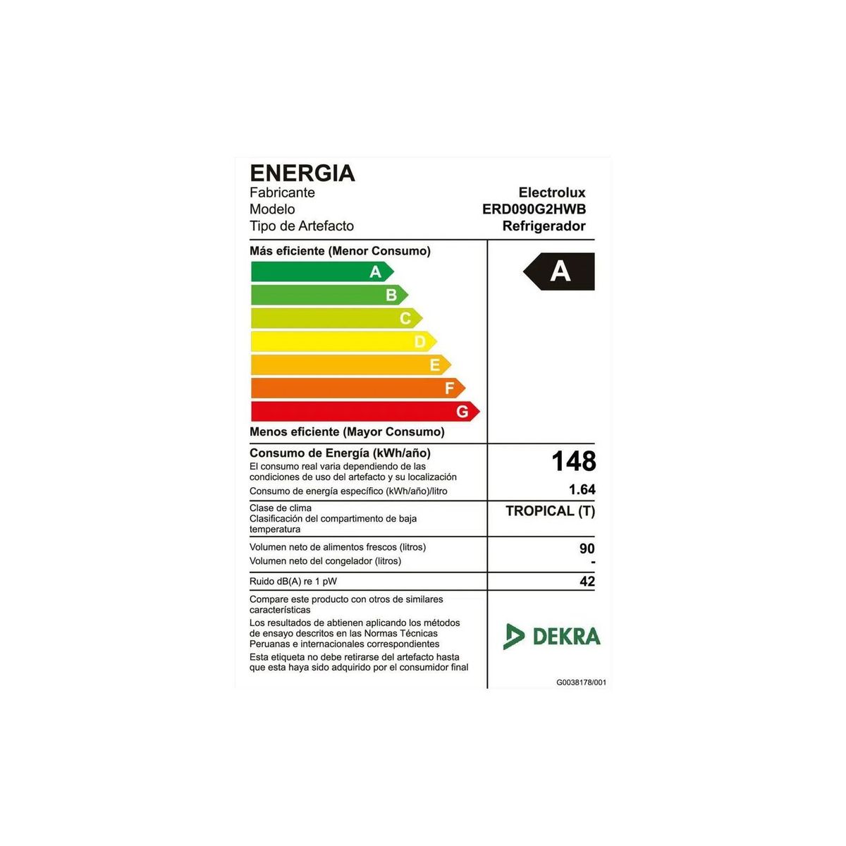 ELECTROLUX - Frigobar Electrolux Premium Black ERD090G2HWB