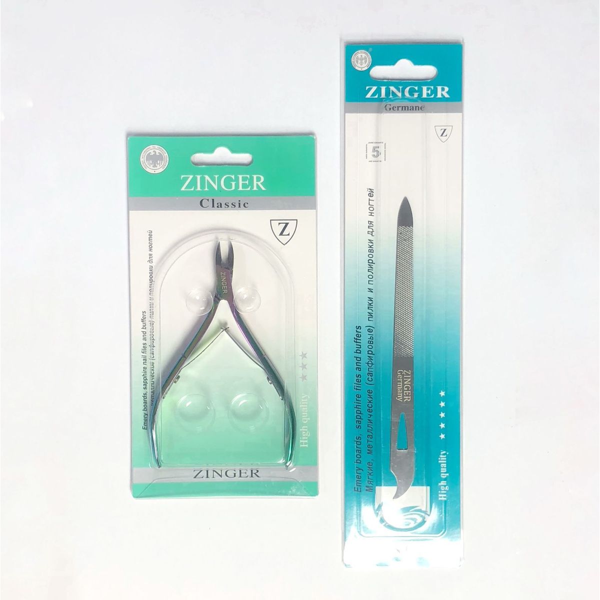 GENERICO - Alicate de Manicura con Lima Pico de Loro de Metal  Zinger