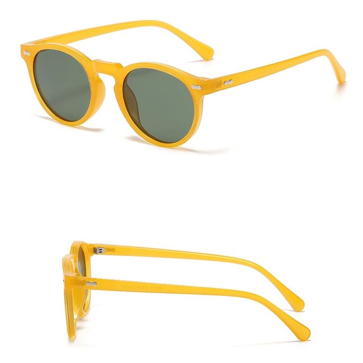 LA TIENDA 88 JOYAS Y ACCESORIOS - La Tienda 88 - Lentes De Sol Polarizado Retro - Amarillo