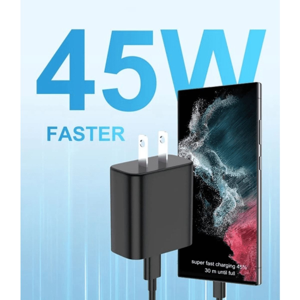 GENERICO - Cargador para Samsung 45W