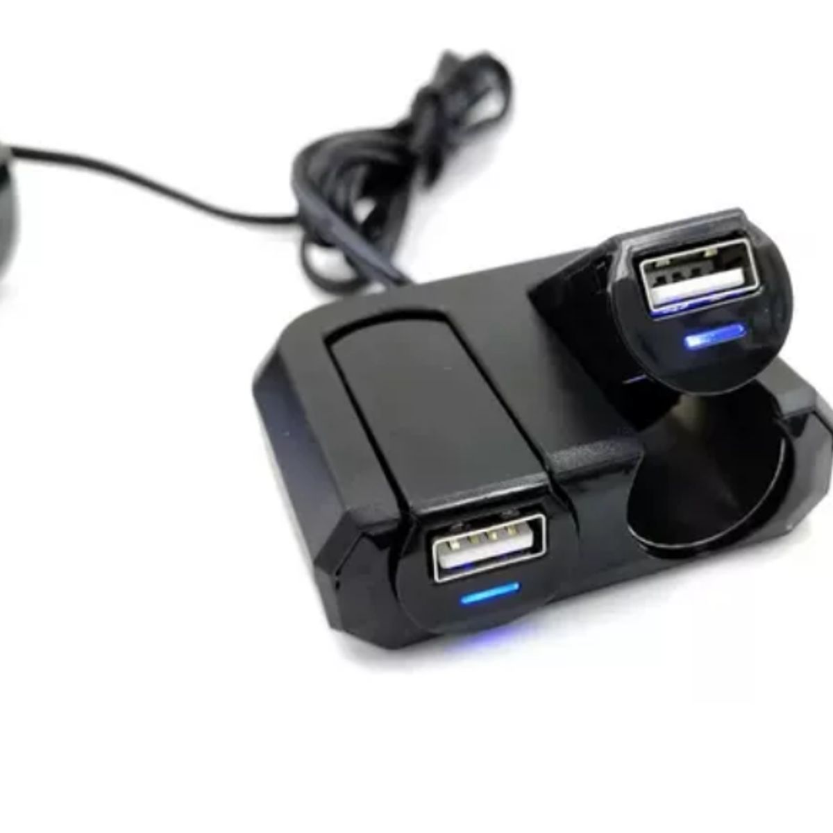 GENERICO - Cargador Celular Para Auto Vehículo Triple 2x USB-A 1