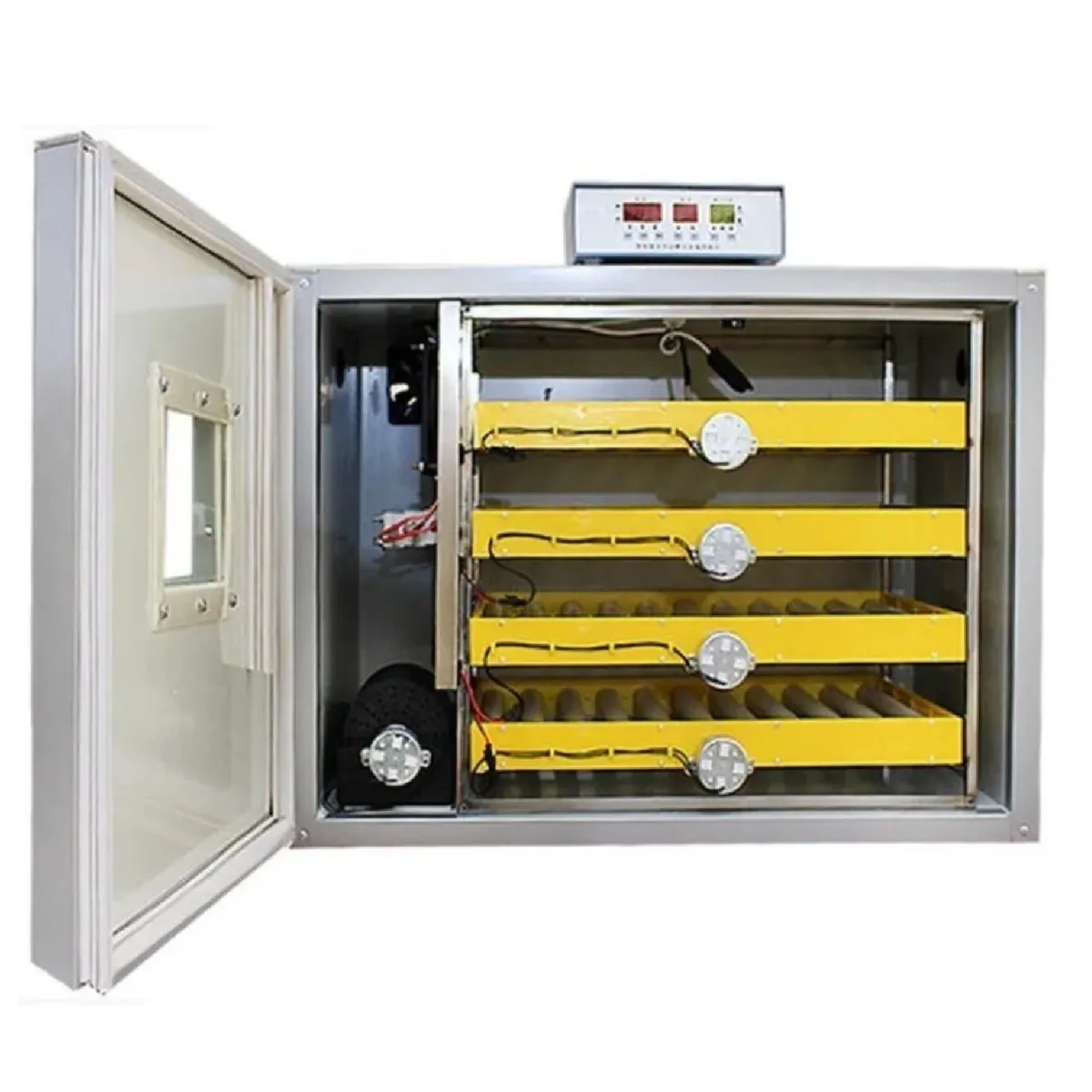 CAIM - INCUBADORA DE METAL DE 240 HUEVOS MARCA CAIM INCUBADORAS