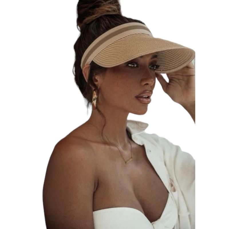 AMA OUTFITTERS - VISERA DE PLAYA TEJIDA AMA