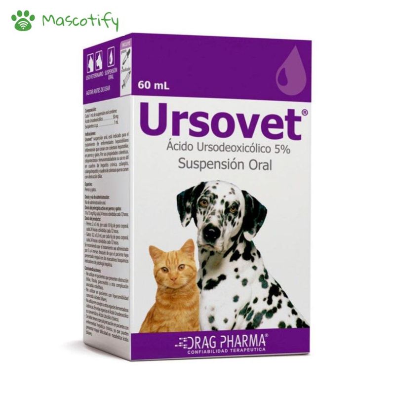 DRAG PHARMA - Ursovet x 60ml - Suspensión oral