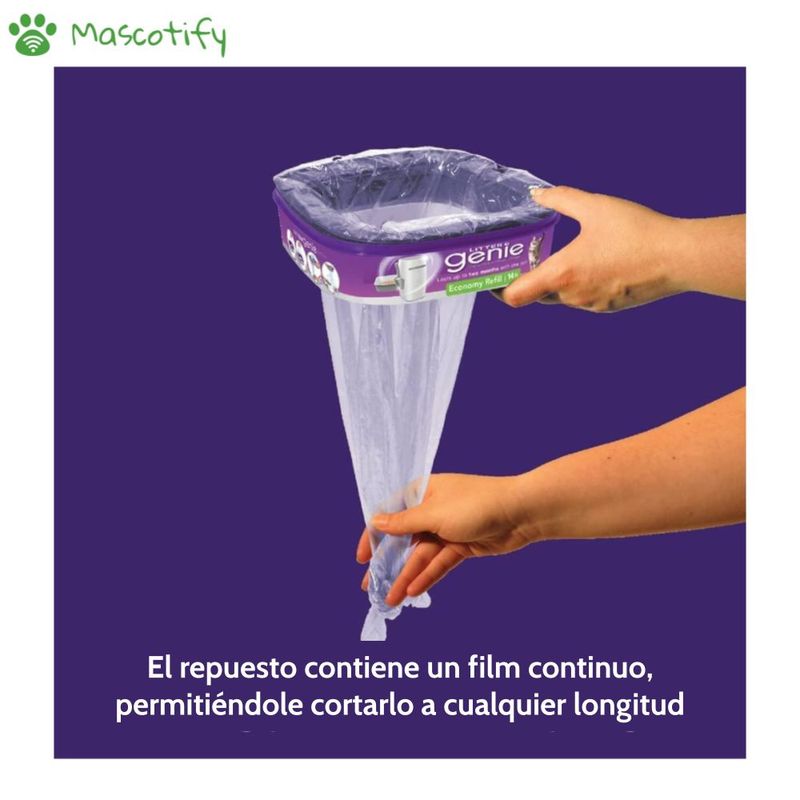 GENERICO - Litter Genie Repuesto para Sistema de eliminación de arena para gatos