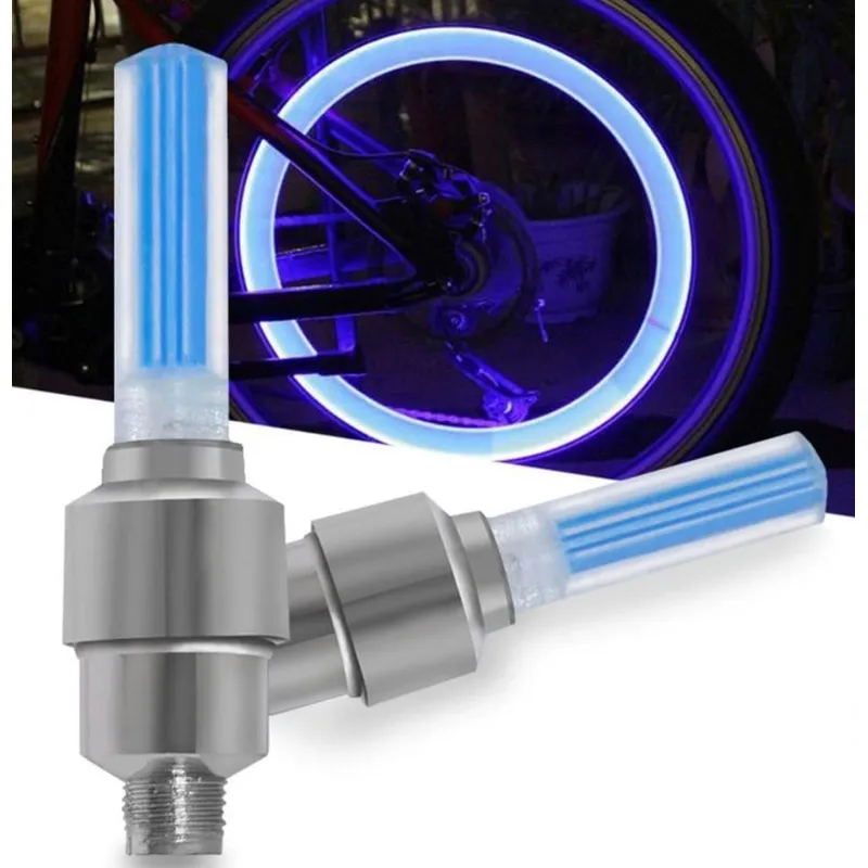 GENERICO - Luz Led de Pitón para AUTOMOVIL AZUL PACK DE 2 LED