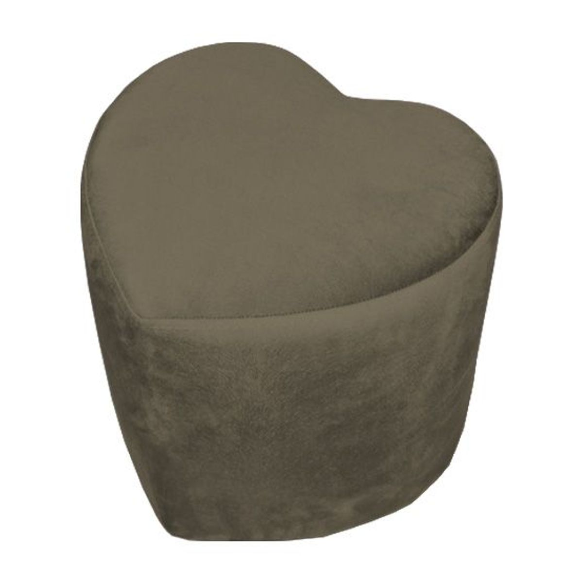 BARAKA HOME - Puff Corazón Lou - Beige Oscuro