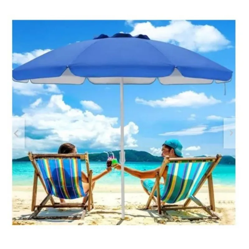 GENERICO - Sombrilla Plegabke Extragrande 210cm protección UV Funda