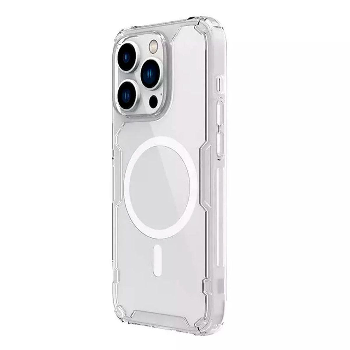 NILLKIN - Case Nillkin Nature TPU Magnetic para iPhone 14 Pro - Transparente