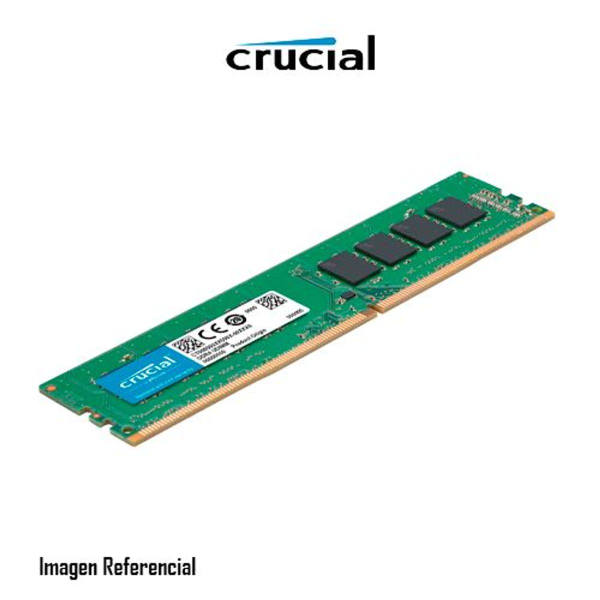 CRUCIAL - MEMORIA RAM CRUCIAL 16GB DDR4 3200MHZ UDIMM - P/N: CT16G4DFRA32A