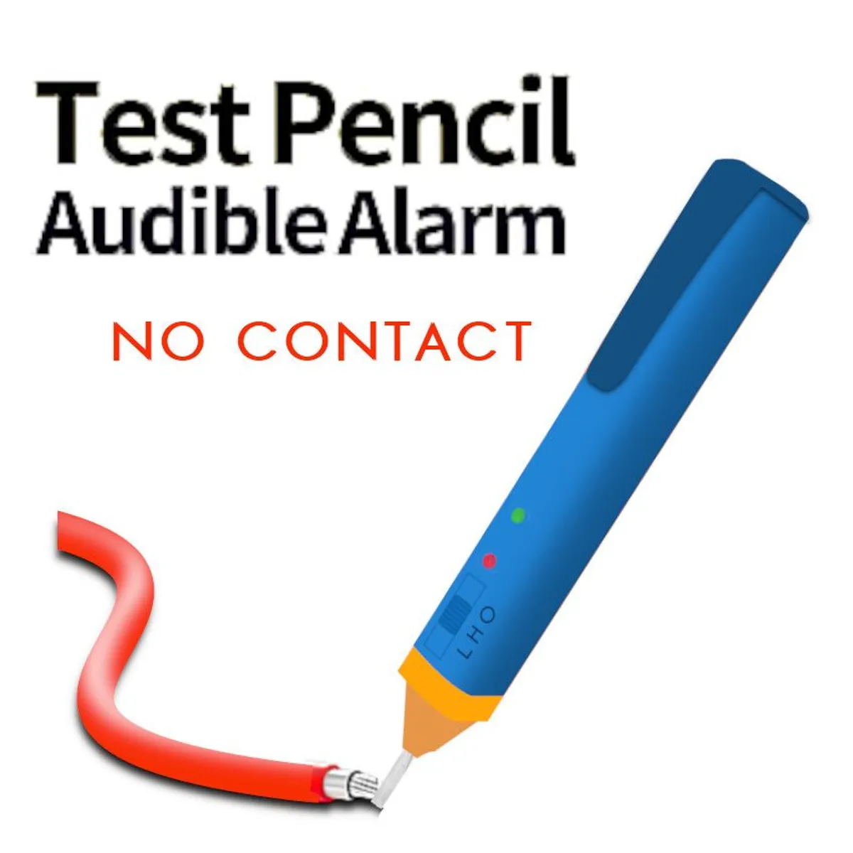 GENERICO - Detector Voltaje Corriente Sin Contacto Lápiz Tester Sensor Digital