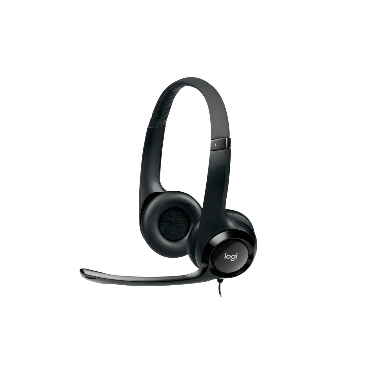 LOGITECH - AUDIFONO CMICROF LOGITECH H390 USB NOISE CANCELLING BLACK