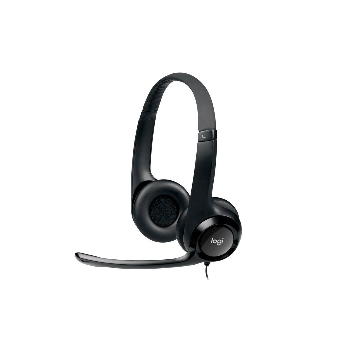 LOGITECH - AUDIFONO CMICROF LOGITECH H390 USB NOISE CANCELLING BLACK