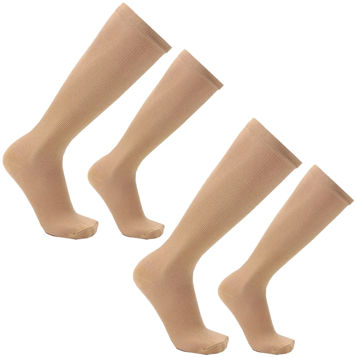 GENERICO - Medias De Comprensión Unisex Para Varices 2 Pack