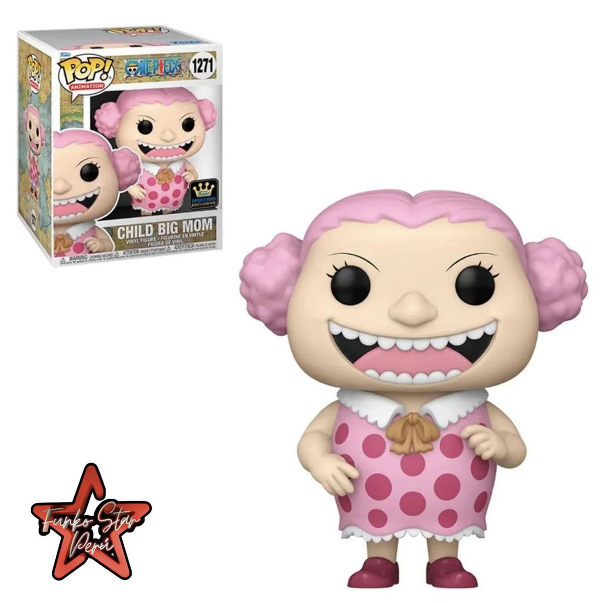 FUNKO - Funko Pop Child Big Mom 1271 One Piece Exclusivo Original