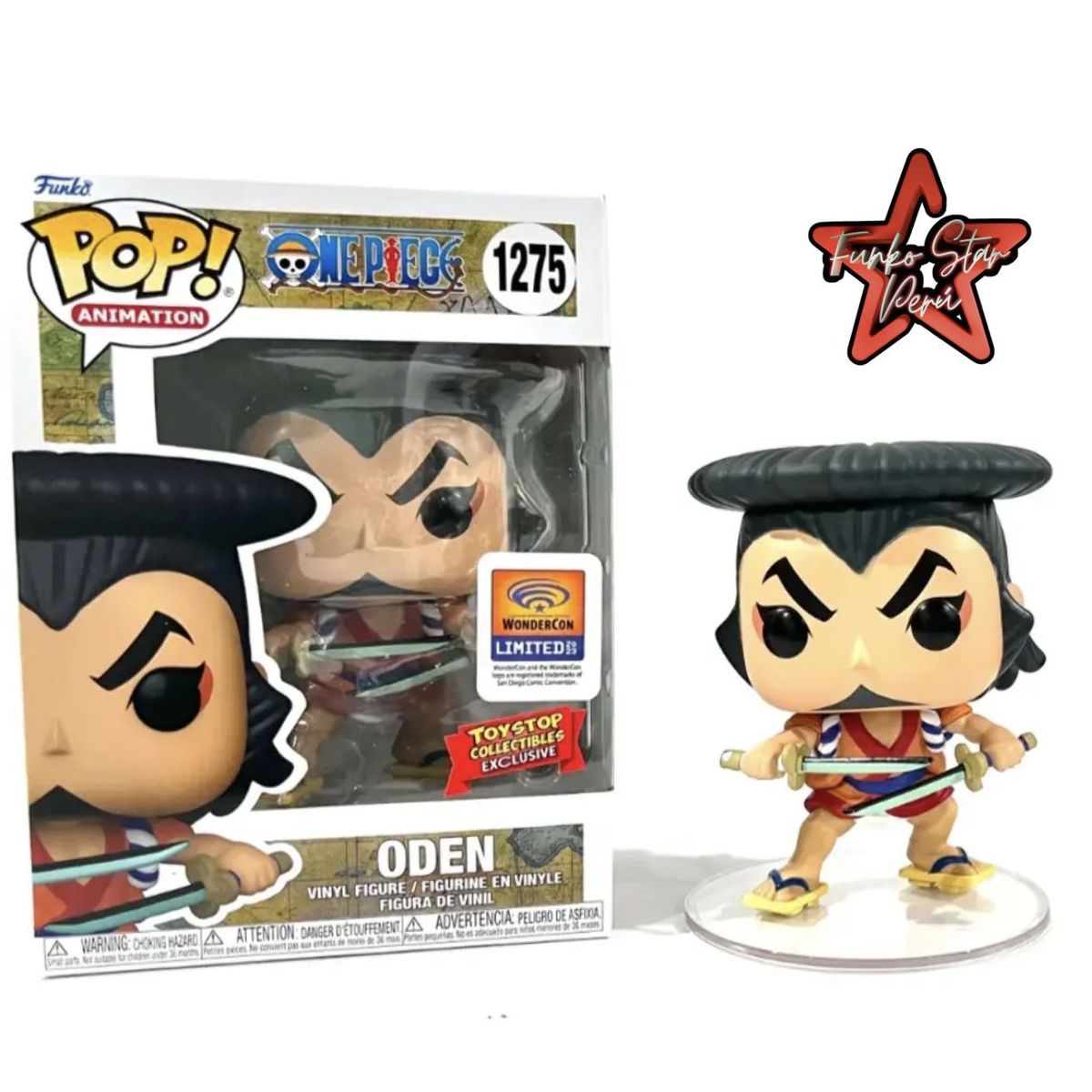 FUNKO - Funko Pop Oden 1275 One Piece Wondercon 2023 Original