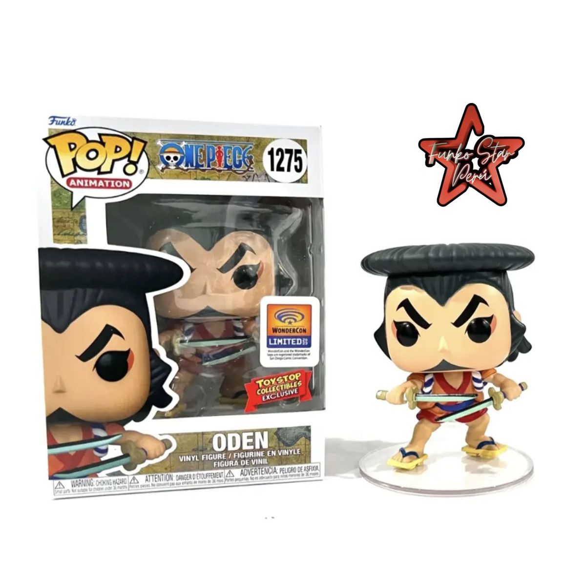 FUNKO - Funko Pop Oden 1275 One Piece Wondercon 2023 Original