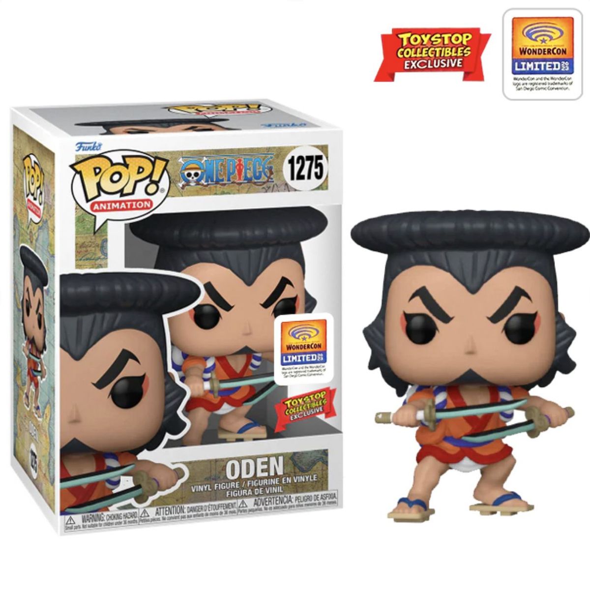FUNKO - Funko Pop Oden 1275 One Piece Wondercon 2023 Original