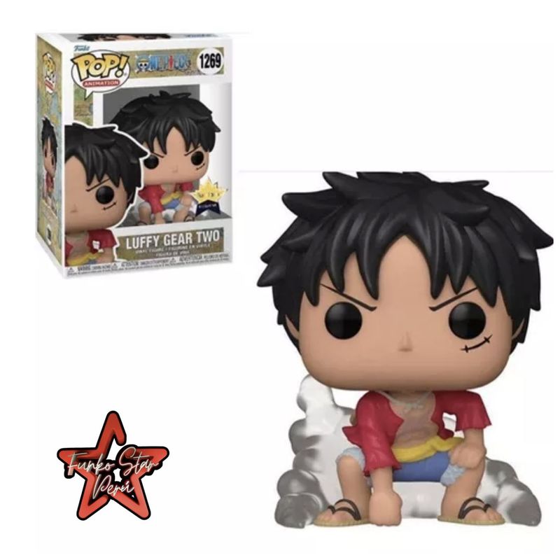 FUNKO - Luffy Gear Two Funko Pop 1269 One Piece Exclusivo Original