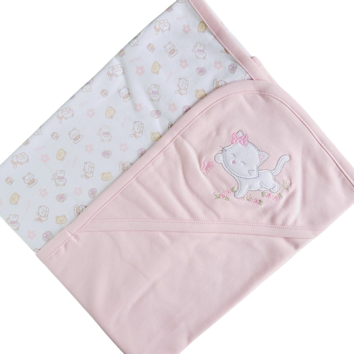 GENERICO - Colcha Bebé Algodón Pima  78 x 75 cm