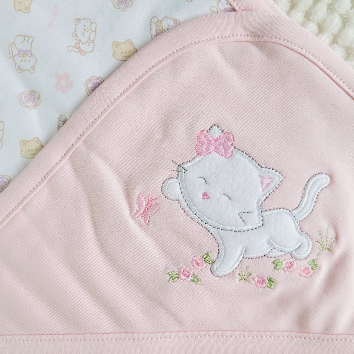 GENERICO - Colcha Bebé Algodón Pima  78 x 75 cm