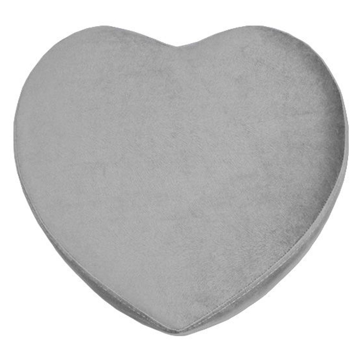 BARAKA HOME - Puff Corazón Lou - Gris Claro