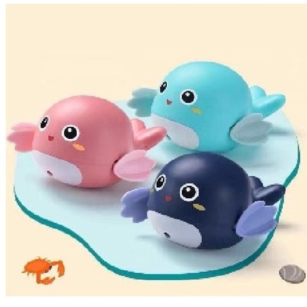 GENERICO - Lindo Pez Nadador Celeste