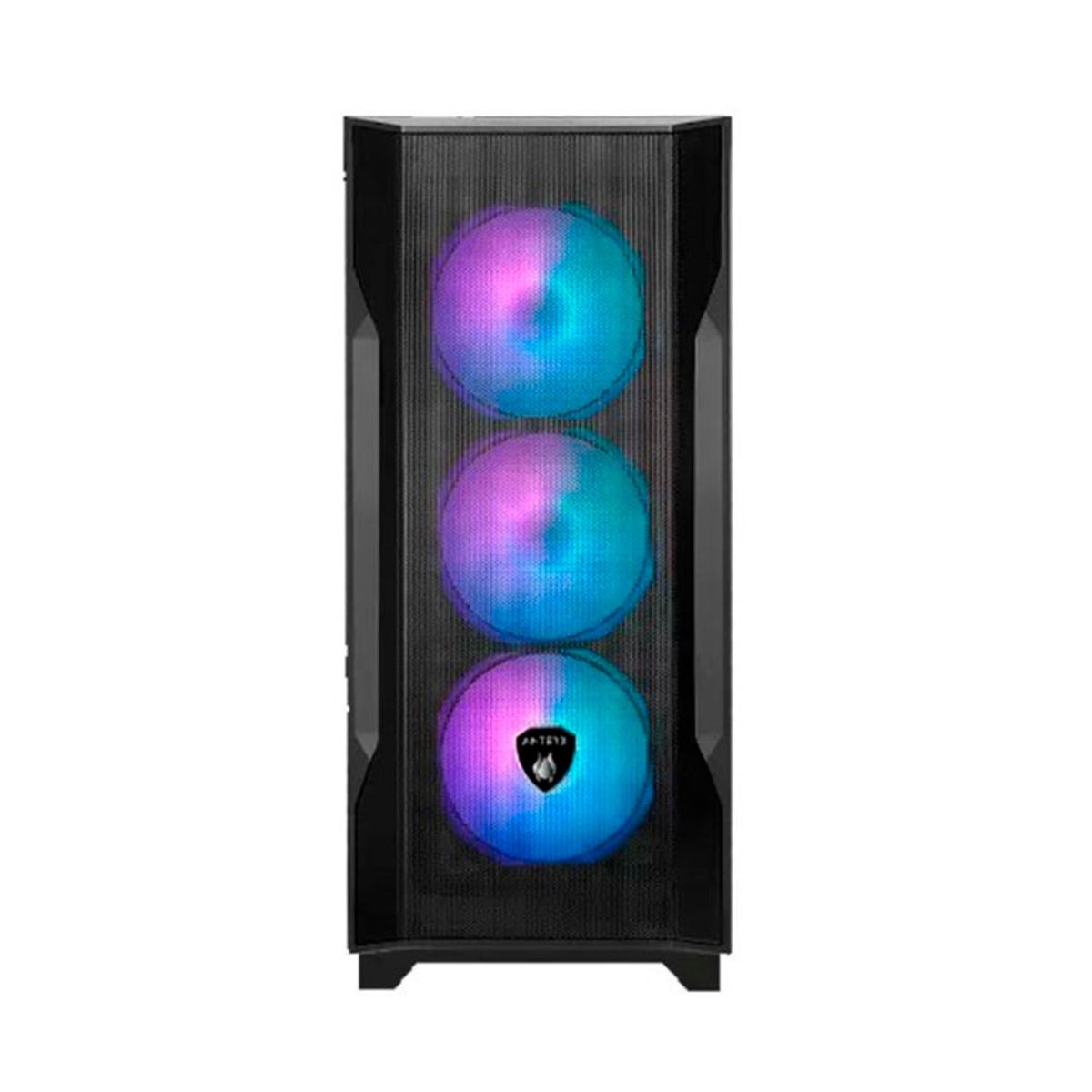 ANTRYX - CASE ANTRYX FX 710 NEGRO ARGB FAN X4 USB TIPO-C ATX M-ATX PN:AC-FX710K