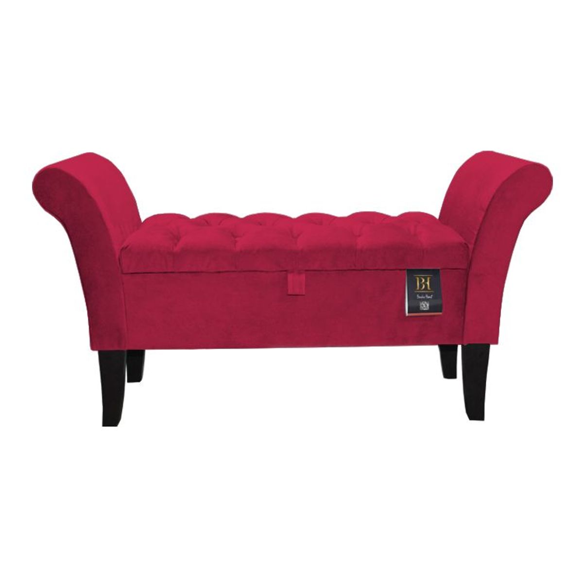 BARAKA HOME - Baul Grans 1.5 Plz - Rojo