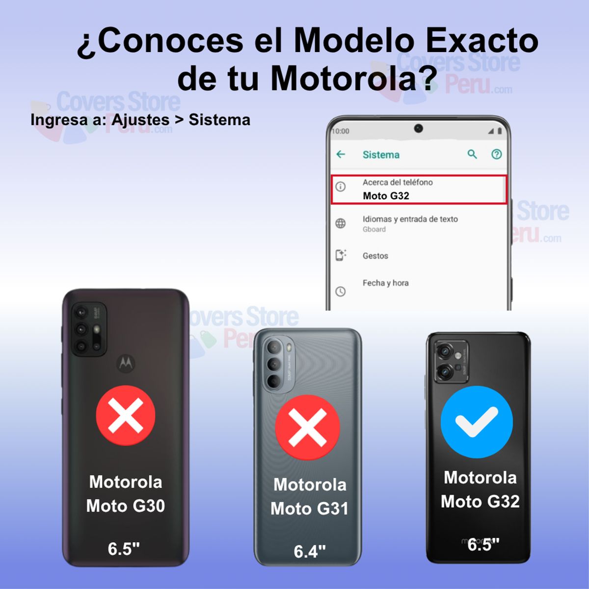 GENERICO - Funda para Motorola Moto G32 Flip Cover Negro Antishock Resistente