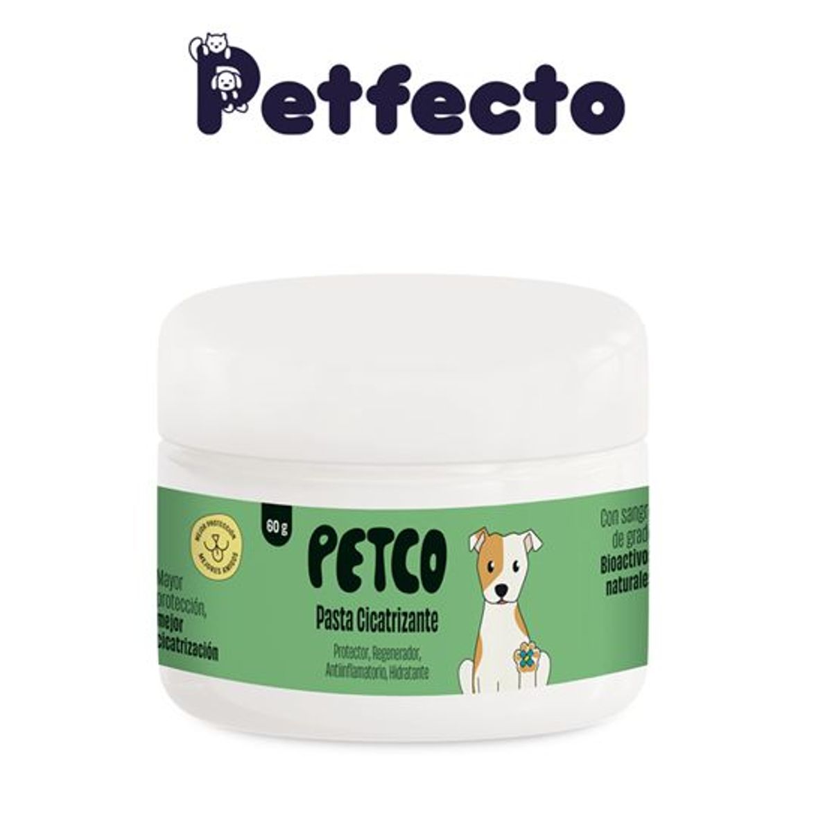 PETCO - Pasta Cicatrizante x 60 g. para perros y gatos