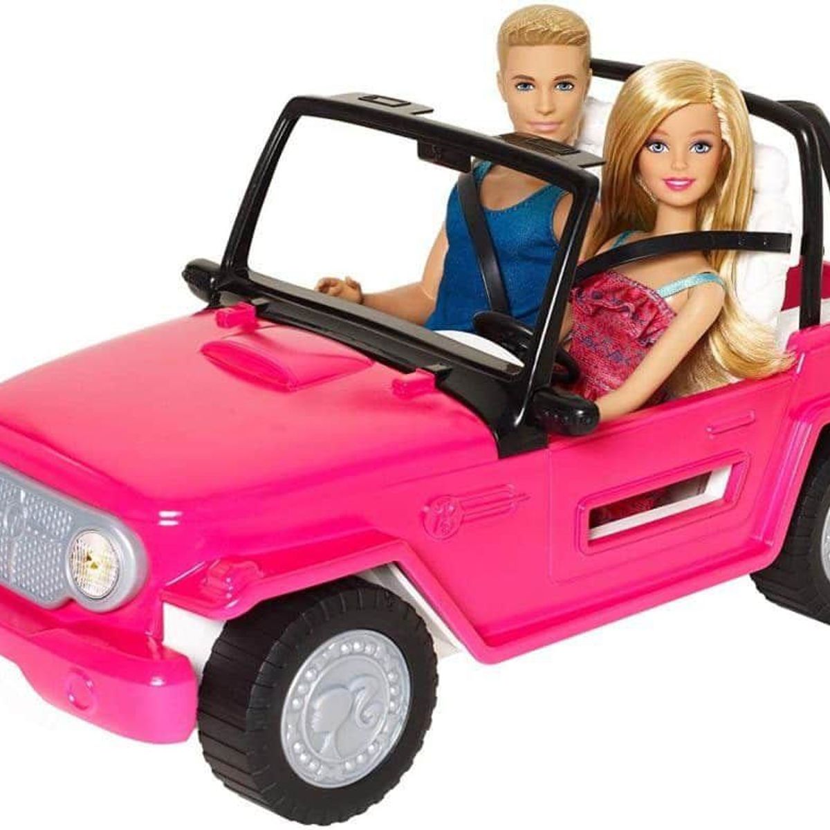 BARBIE - BARBIE KEN AUTO JEEP CRUISER CONJUNTO DE ROSAS
