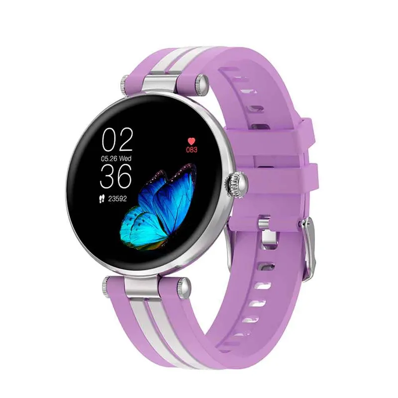 TEROS - SmartWatch Teros Púrpura 119 Amoled Táctil IP68 Calorías TE-8088