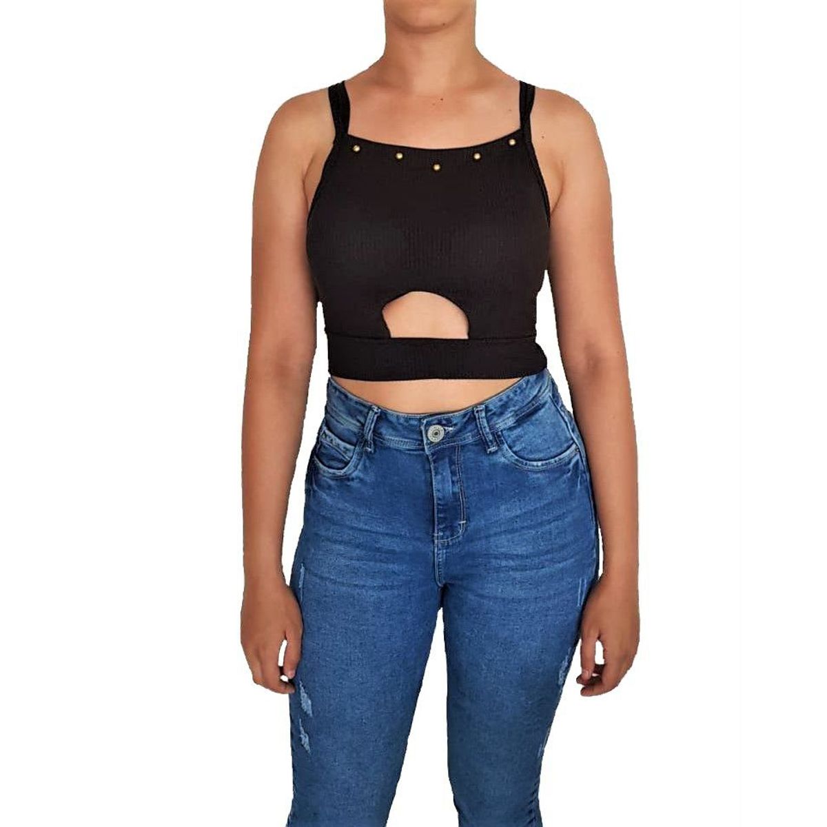 GENERICO - Top Mujer Bustier Ursula - Nathalie Love it - Negro