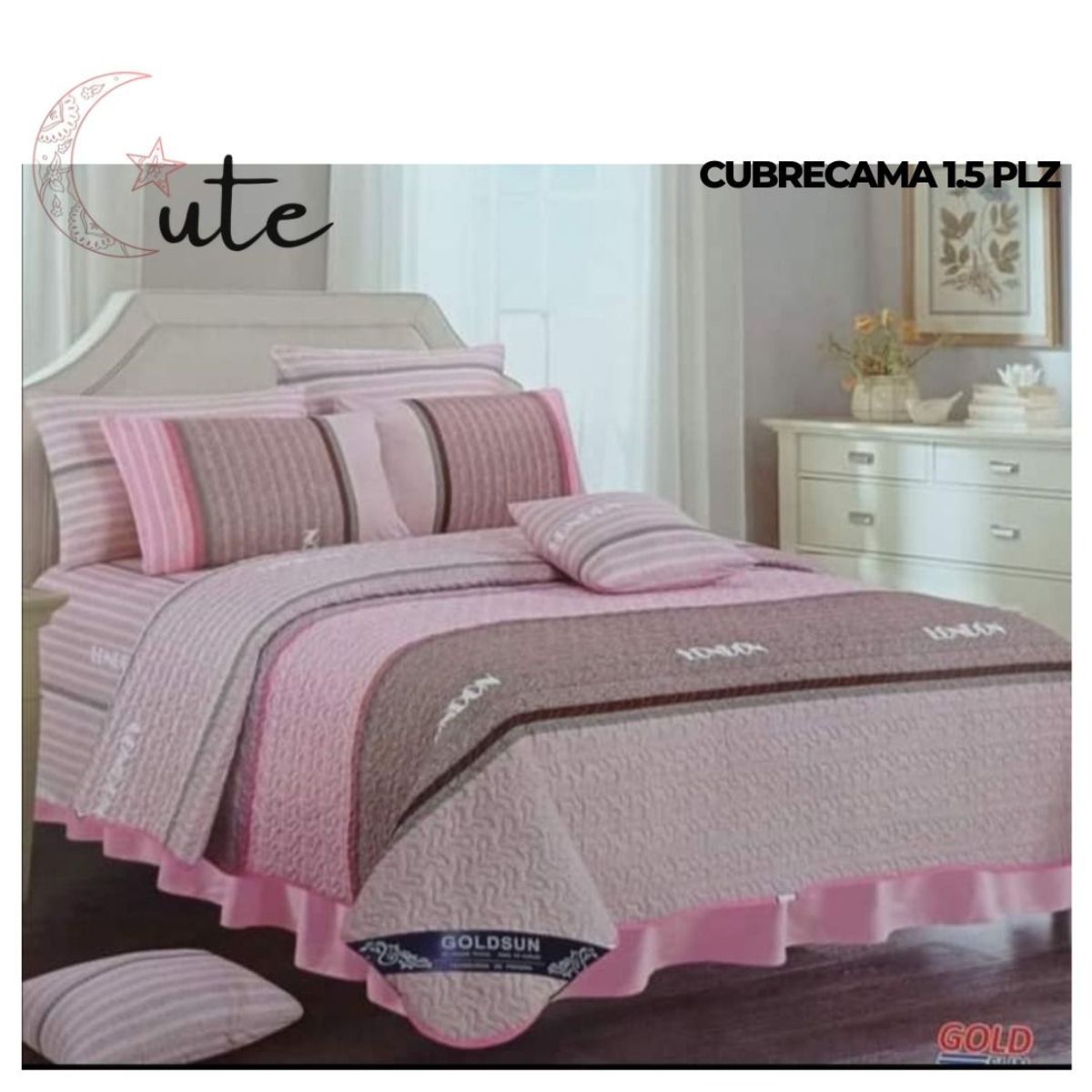 GOLDSUN - CUBRECAMA DE VERANO 1.5 PLZ