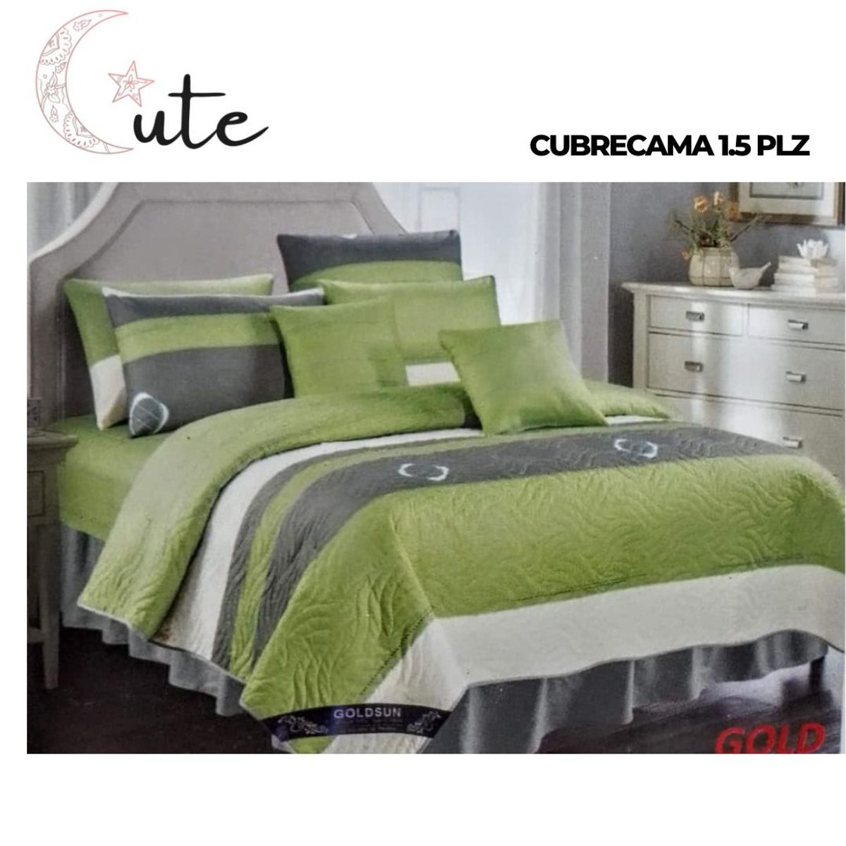 GOLDSUN - CUBRECAMA DE VERANO 1.5 PLZ