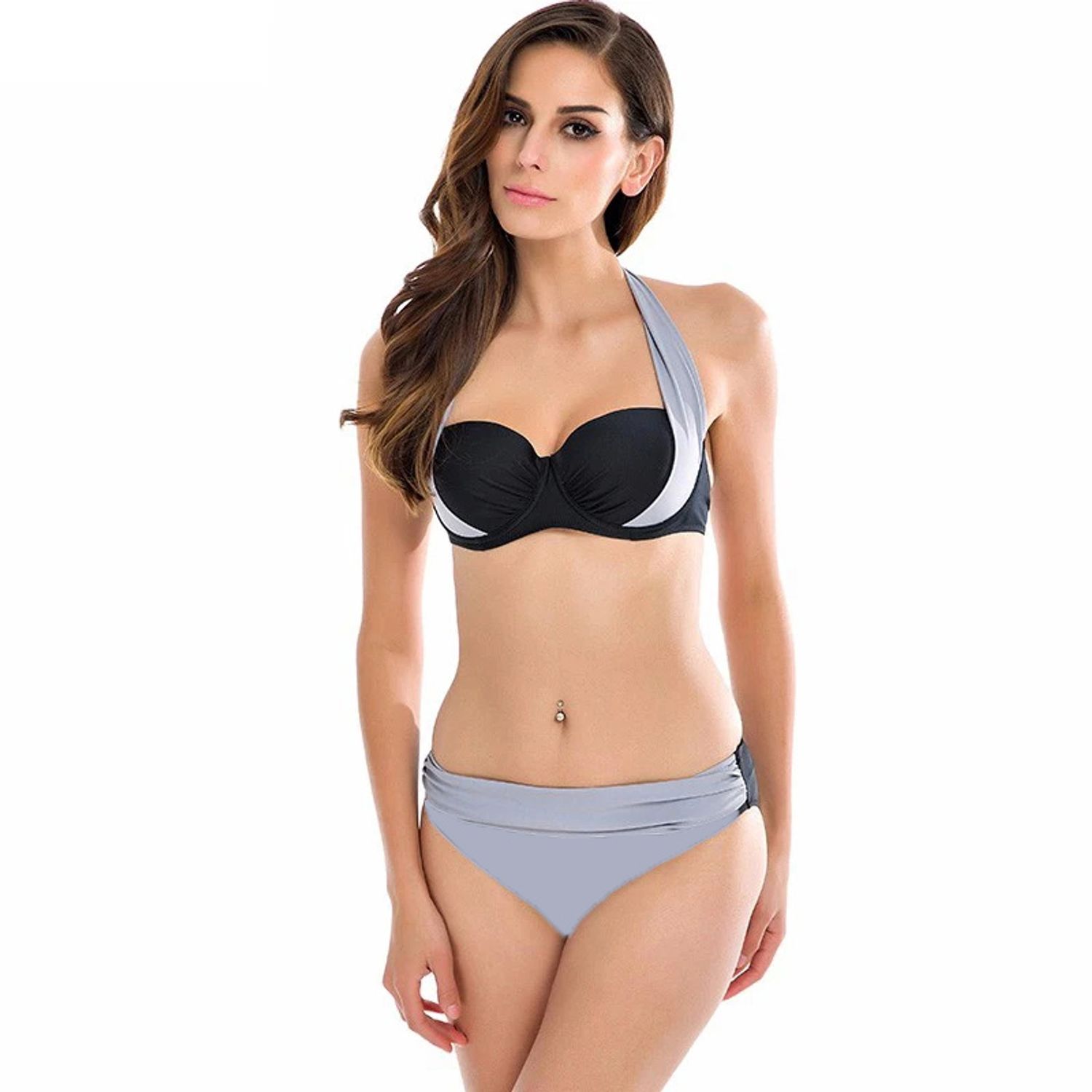 Traje de Baño Bikini Pool Party Push Up Moda Verano Playa Genieka